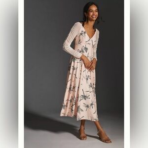 Anthropologie~ dragonfly maxi dress 6